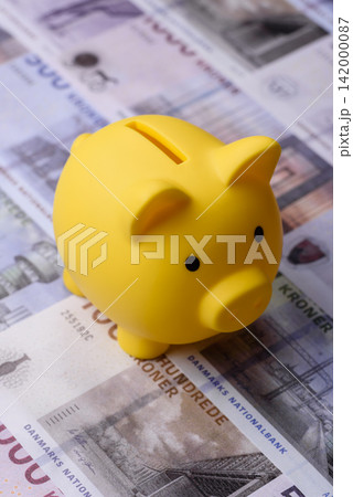 A piggy bank as a concept for storing, accumulating, and saving financial resources. A piggy bank A piggy bank as a concept for storing, accumulating, and saving financial resources. A piggy bank 142000087