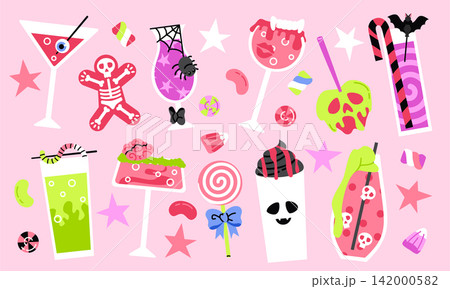 Halloween Cocktail and Candy Party Set Halloween Cocktail and Candy Party Set 142000582