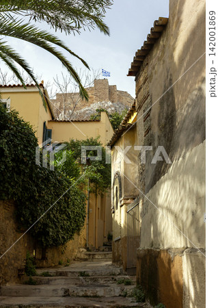 Traditional Healthy Snacks and Fresh Produce at an Outdoor Market 142001869