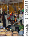 Traditional Healthy Snacks and Fresh Produce at an Outdoor Market 142001885