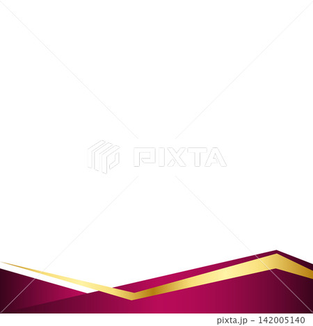 Elegant and sophisticated social media post template. Abstract frame for businesses or certificates 142005140