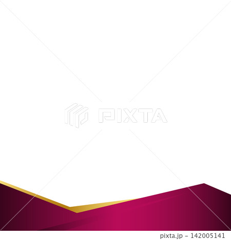 Elegant and sophisticated social media post template. Abstract frame for businesses or certificates 142005141