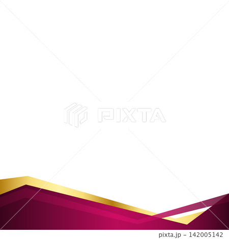Elegant and sophisticated social media post template. Abstract frame for businesses or certificates 142005142