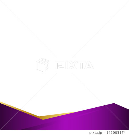 Elegant and sophisticated social media post template. Abstract frame for businesses or certificates 142005174