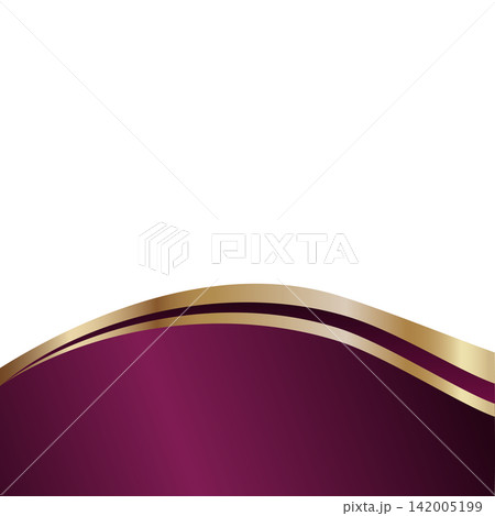 Elegant and sophisticated social media post template. Abstract frame for businesses or certificates 142005199