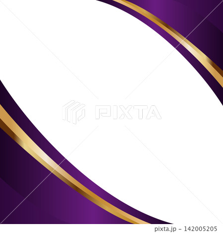 Elegant and sophisticated social media post template. Abstract frame for businesses or certificates 142005205