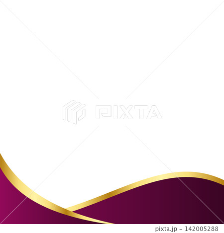 Background design template with abstract shapes. Wave abstract art background template 142005288