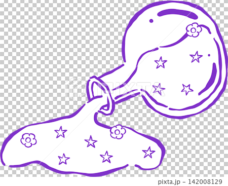 Cute Magical Potion Outline Hand Drawn Illustration Cute Magical Potion Outline Hand Drawn Illustration 142008129