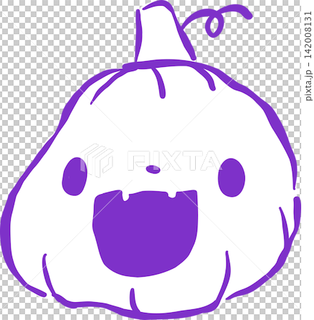 Kawaii Halloween Pumpkin Outline Jack o Lantern Cartoon Hand Drawn Illustration Kawaii Halloween Pumpkin Outline Jack o Lantern Cartoon Hand Drawn Illustration 142008131