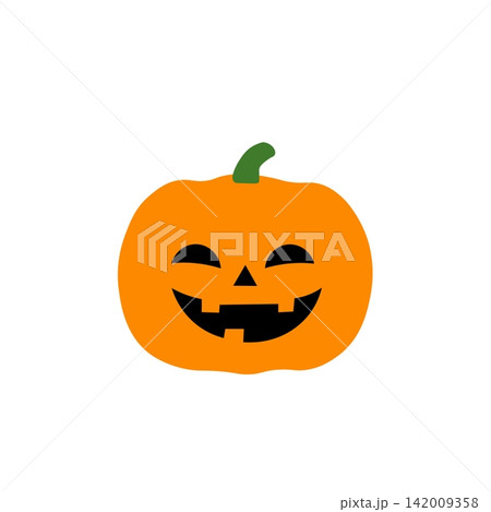 ハロウィン素材　ジャックオーランタン ハロウィン ベクターイラスト 142009358