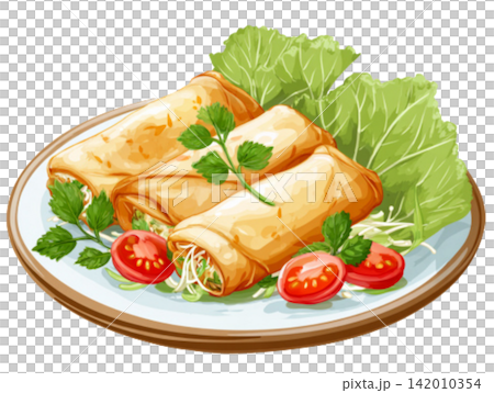 spring roll spring roll 142010354