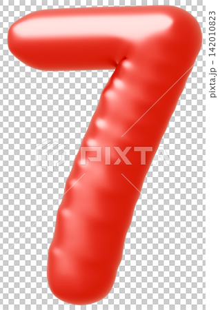 3D image_balloon_7_red 3D image_balloon_7_red 142010823