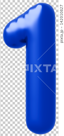 3D image_balloon_1_blue 3D image_balloon_1_blue 142010827
