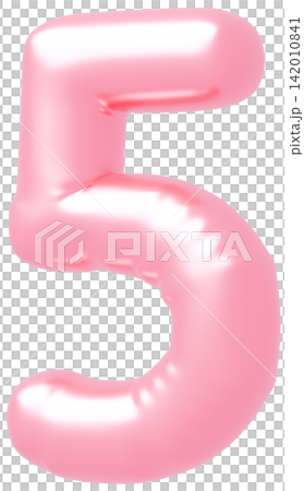 3D image_balloon_5_pink 3D image_balloon_5_pink 142010841