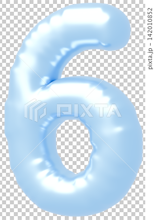 3D image_balloon_6_light blue 3D image_balloon_6_light blue 142010852