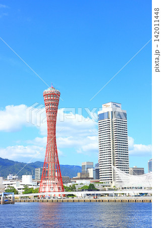 兵庫県神戸市、神戸ポートタワーの風景 142011448