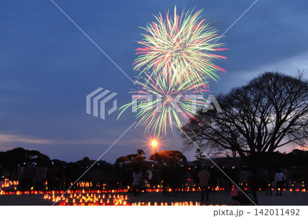 水戸偕楽園夜梅祭 水戸偕楽園夜梅祭 142011492