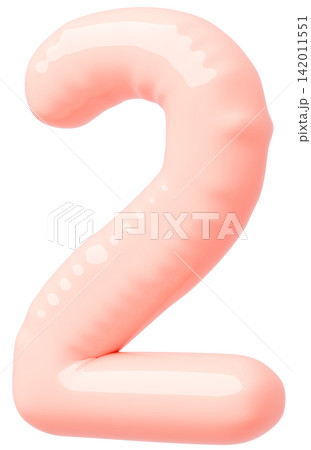3D画像_風船_2_ピンク 3D画像_風船_2_ピンク 142011551