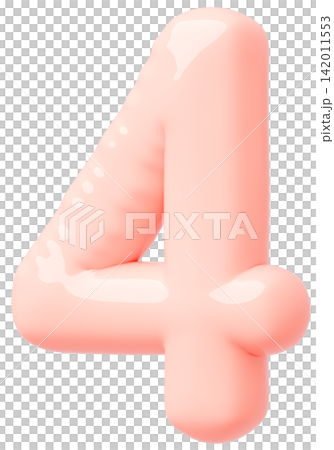 3D image_balloon_4_pink 3D image_balloon_4_pink 142011553