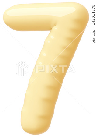 3D画像_風船_7_黄色 142011579