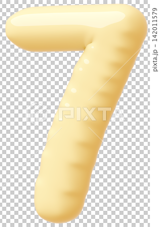3D画像_風船_7_黄色 142011579