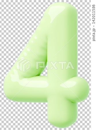 3D image_balloon_4_yellow-green 3D image_balloon_4_yellow-green 142011586