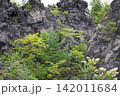 断崖絶壁に立つ、断崖の絶壁 142011684