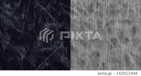 Seamless pattern decorative antique marble stone mosaic. Marble texture via an alpha channel. 142011948
