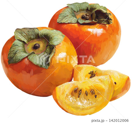 Persimmon fruit Persimmon fruit 142012006
