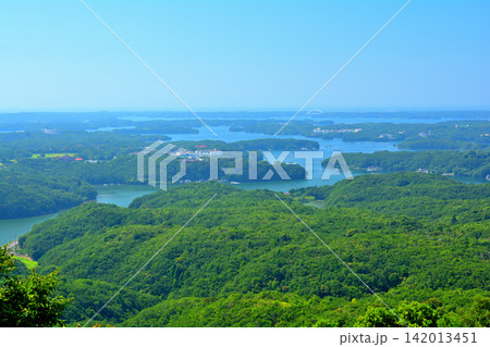 伊勢志摩・横山展望台からの風景 伊勢志摩・横山展望台からの風景 142013451