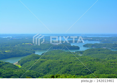 伊勢志摩・横山展望台からの風景 142013461