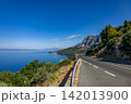 Scenic coastal road along the Adriatic Sea in Croatia 142013900