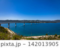 Peljesac Bridge over the Adriatic Sea in Croatia 142013905