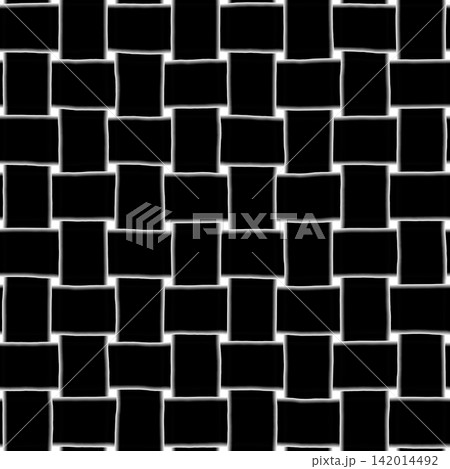 Seamless pattern of interwoven basket weave. High resolution photo filter. 142014492