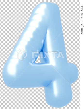 3D image_balloon_4_淺藍色 3D image_balloon_4_淺藍色 142015610