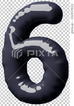 3D image_balloon_6_black 3D image_balloon_6_black 142015632