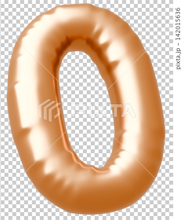 3D image_balloon_0_gold 3D image_balloon_0_gold 142015636