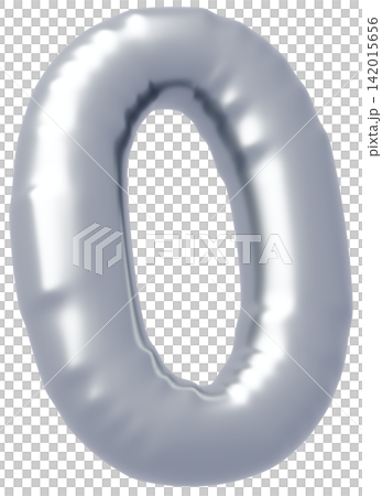 3D画像_風船_0_シルバー 142015656