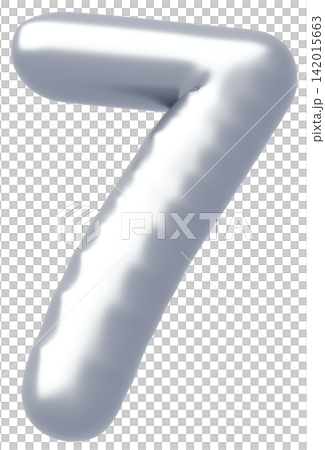 3D image_balloon_7_silver 3D image_balloon_7_silver 142015663