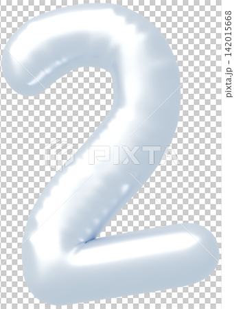 3D image_balloon_2_silver 3D image_balloon_2_silver 142015668