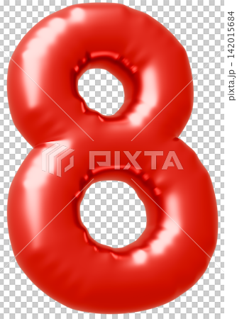 3D image_balloon_8_red 142015684