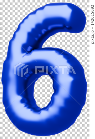 3D image_balloon_6_blue 3D image_balloon_6_blue 142015692