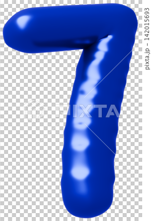 3D image_balloon_7_blue 3D image_balloon_7_blue 142015693
