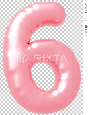 3D image_balloon_6_pink 3D image_balloon_6_pink 142015702