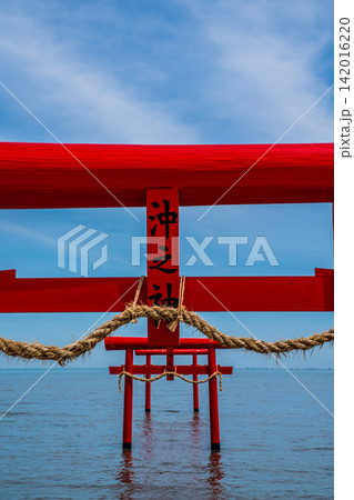 大魚神社海中鳥居 満潮【佐賀県藤津郡太良町】 大魚神社海中鳥居 満潮【佐賀県藤津郡太良町】 142016220
