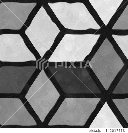Grayscale Rectangular Tile Alpha Mask Pattern Grayscale Rectangular Tile Alpha Mask Pattern 142017318