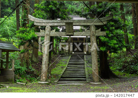 京都府亀岡市西別院町犬甘野に所在する静寂な松尾神社を撮影 142017447