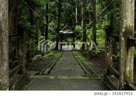京都府亀岡市西別院町犬甘野に所在する静寂な松尾神社を撮影 142017453