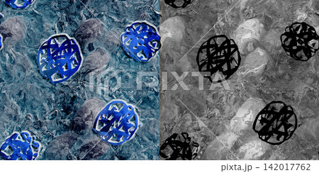 Blue Marble and Wireframe Mask Comparison 142017762