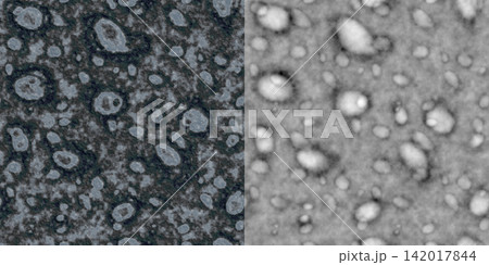 Blue Orbicular Jasper and Height Map Comparison Blue Orbicular Jasper and Height Map Comparison 142017844